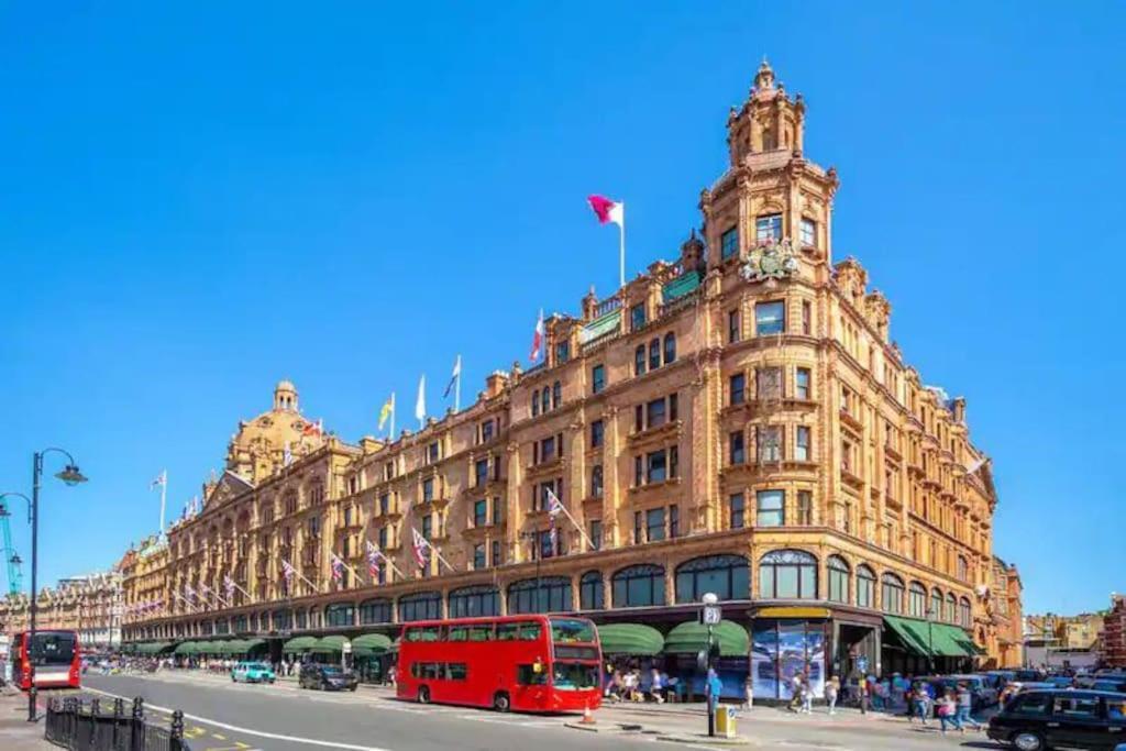 Apartamento Harrods 2 Bed Lux Flat W/Patio Londres Exterior foto
