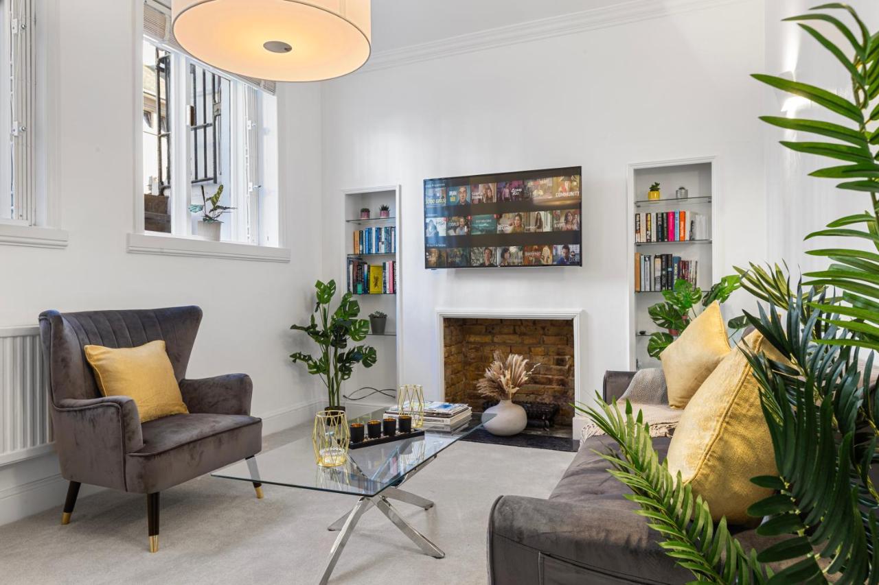 Apartamento Harrods 2 Bed Lux Flat W/Patio Londres Exterior foto