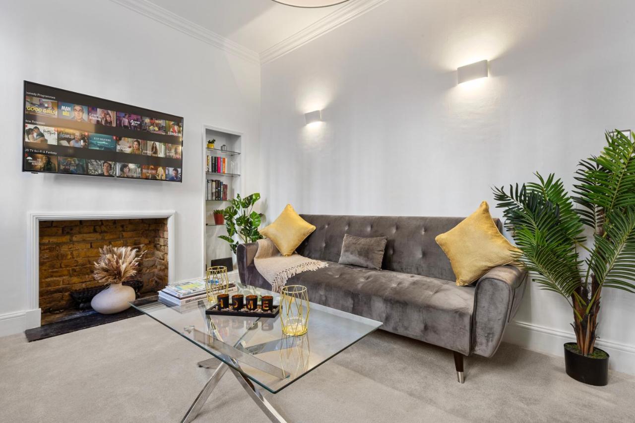 Apartamento Harrods 2 Bed Lux Flat W/Patio Londres Exterior foto